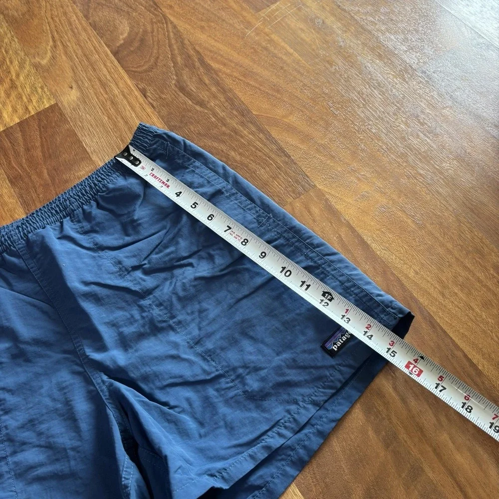 Patagonia Shorts Mens Small Blue Baggies Swim Trunks Mesh Lined Quick Dry